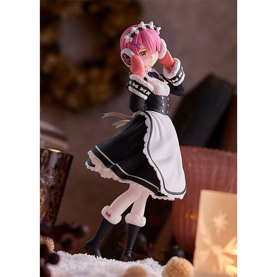 Figurka Re: Zero Starting Life in Another World Pop Up Parade - Ram: Ice Season Ver.- Zdjęcie 4