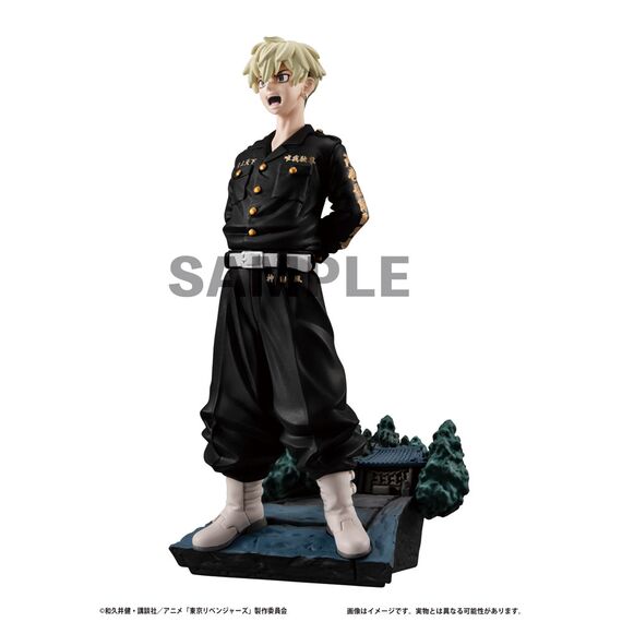 Zestaw 4 mini figurek Tokyo Revengers Petitrama Series - Toman Heroic Scenes Vol. 2- Zdjęcie 2