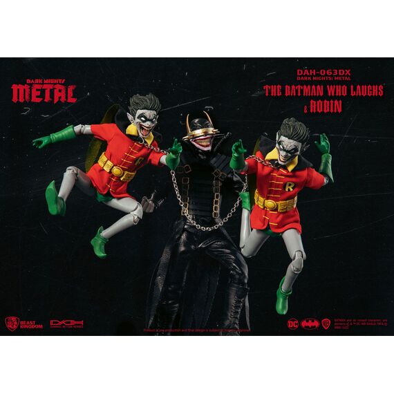 Zestaw 3 figurek DC Comics Dynamic 8ction Heroes 1/9 - Batman Who Laughs & Rabid Robins DX- Zdjęcie 4