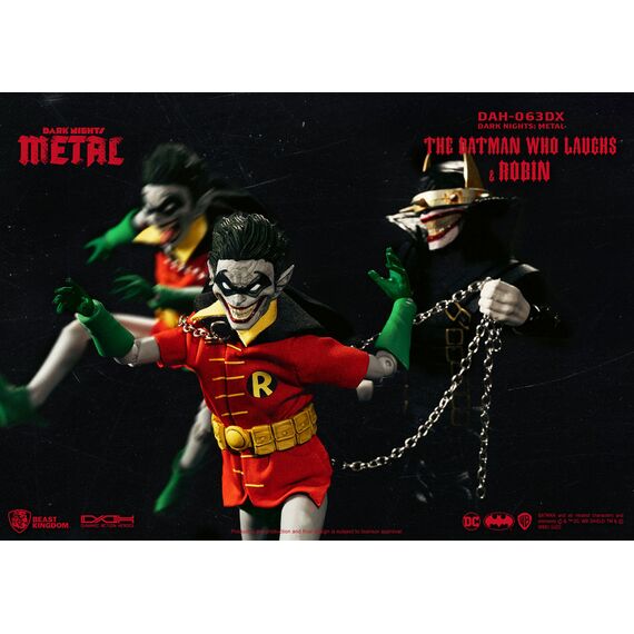 Zestaw 3 figurek DC Comics Dynamic 8ction Heroes 1/9 - Batman Who Laughs & Rabid Robins DX- Zdjęcie 5