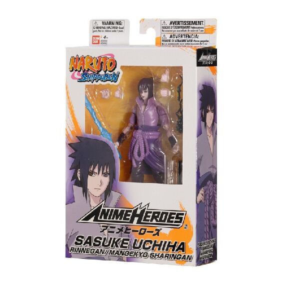 Figurka Naruto Anime Heroes - Uchiha Sasuke (Rinnegan Mangekyo Sharingan)- Zdjęcie 16