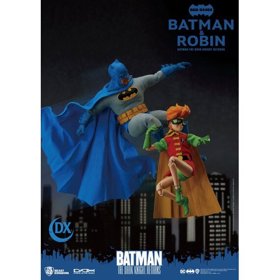 Zestaw 2 figurek Batman The Dark Knight Returns Dynamic 8ction Heroes 1/9 - Batman & Robin- Zdjęcie 2