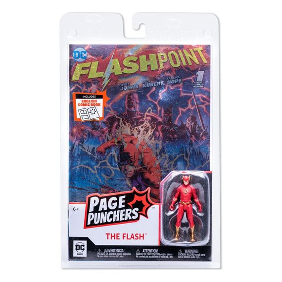 Figurka DC Direct Page Punchers - Flash (Flashpoint) Metallic Cover Variant (SDCC)- Zdjęcie 12
