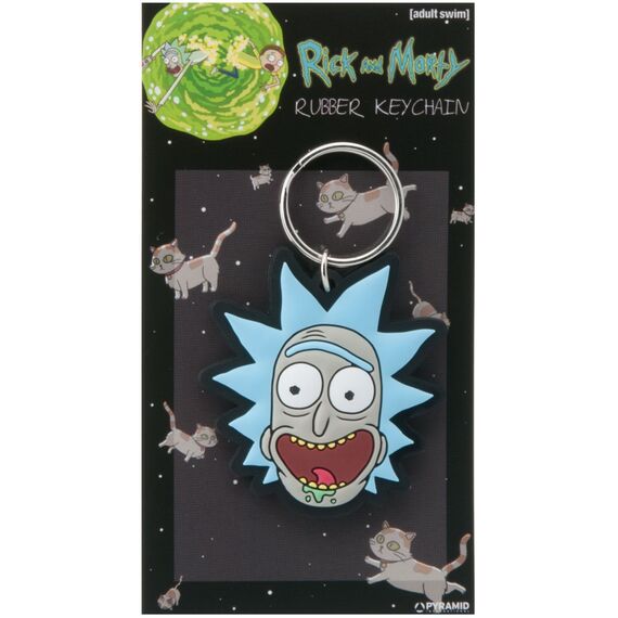 Brelok gumowy Rick and Morty - Rick Crazy Smile- Zdjęcie 4