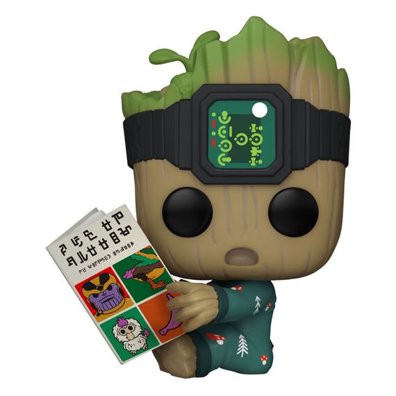 Figurka I Am Groot POP! - Groot in onesie (Book)