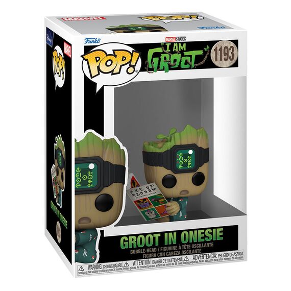 Figurka I Am Groot POP! - Groot in onesie (Book)- Zdjęcie 2