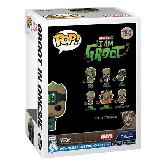 Figurka I Am Groot POP! - Groot in onesie (Book)- Zdjęcie 3