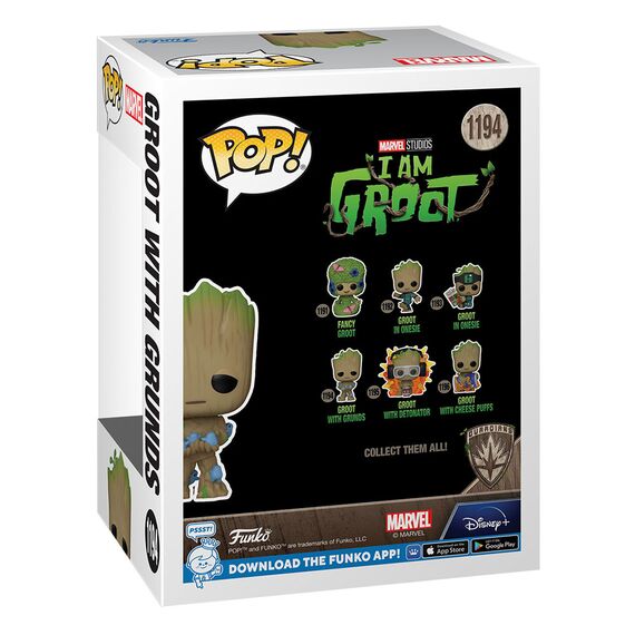 Figurka I Am Groot POP! - Groot (Grunds)- Zdjęcie 3