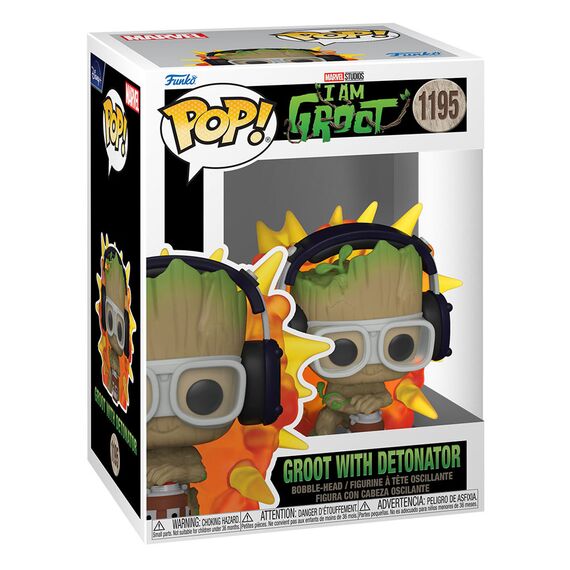 Figurka I Am Groot POP! - Groot (detonator)- Zdjęcie 2