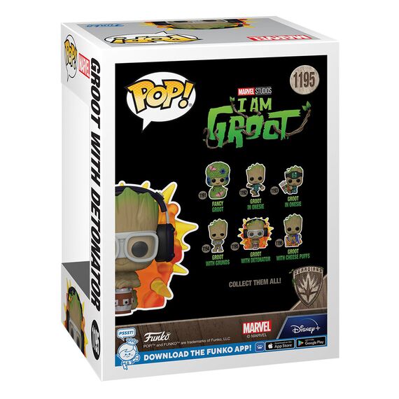 Figurka I Am Groot POP! - Groot (detonator)- Zdjęcie 3