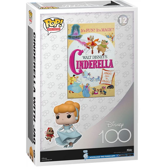 Figurka Disney 100th Anniversary POP! Movie Poster - Cinderella- Zdjęcie 3