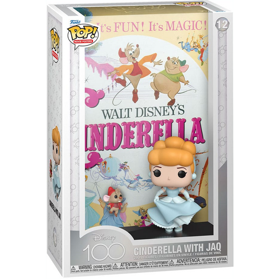 Figurka Disney 100th Anniversary POP! Movie Poster - Cinderella- Zdjęcie 2