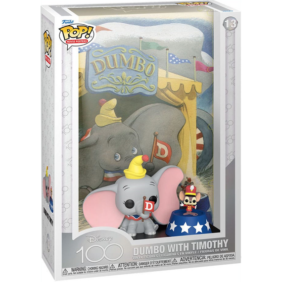 Figurka Disney 100th Anniversary POP! Movie Poster - Dumbo i Timothy- Zdjęcie 3