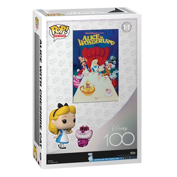 Figurka Disney 100th Anniversary POP! Movie Poster - Alice in Wonderland- Zdjęcie 6