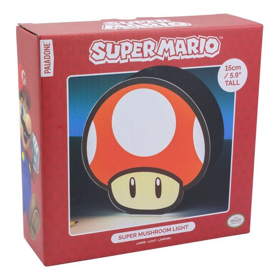 Lampka Super Mario - Super Mushroom- Zdjęcie 5