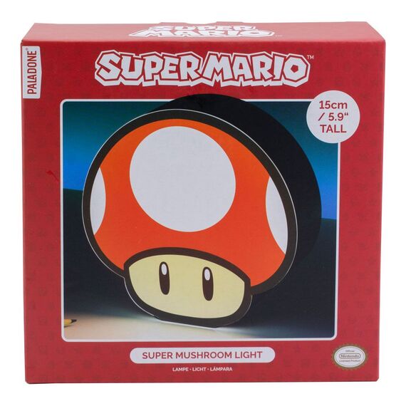 Lampka Super Mario - Super Mushroom- Zdjęcie 6