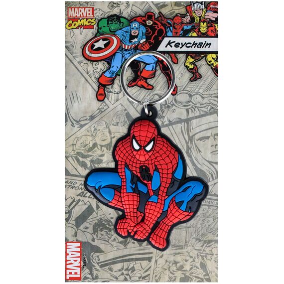 Brelok gumowy Spider-Man - Crouch- Zdjęcie 3