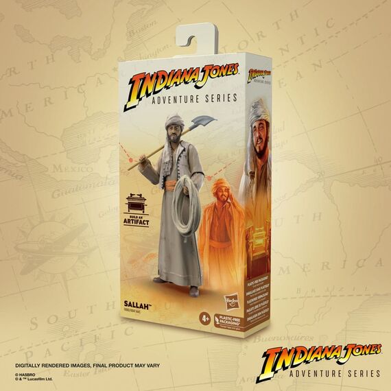 Figurka Indiana Jones Adventure Series - Sallah (Raiders of the Lost Ark)- Zdjęcie 2
