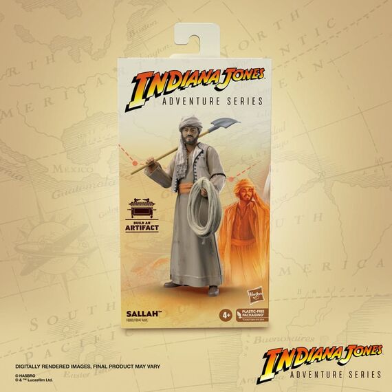 Figurka Indiana Jones Adventure Series - Sallah (Raiders of the Lost Ark)- Zdjęcie 3