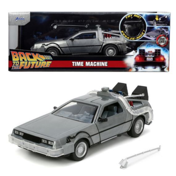 Model samochodu Back to the Future 1/24 Time Machine (Delorean)- Zdjęcie 6
