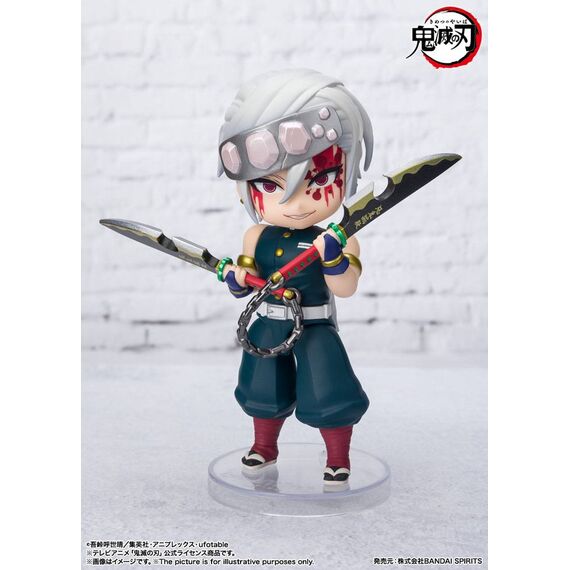 Figurka Demon Slayer: Kimetsu no Yaiba Figuarts mini - Tengen Uzui (Sound Breathing)- Zdjęcie 2