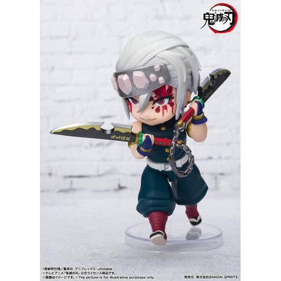 Figurka Demon Slayer: Kimetsu no Yaiba Figuarts mini - Tengen Uzui (Sound Breathing)- Zdjęcie 4