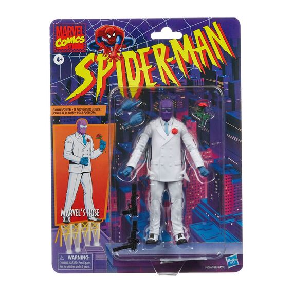 Figurka Spider-Man Marvel Legends Retro Collection - Marvel's Rose- Zdjęcie 18