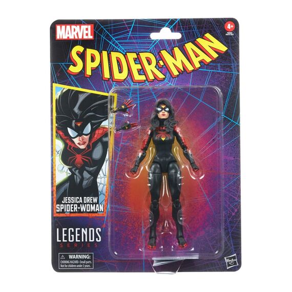 Figurka Spider-Man Marvel Legends Retro Collection - Jessica Drew Spider-Woman- Zdjęcie 18