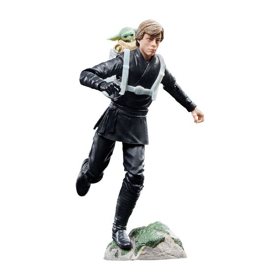 Zestaw 2 figurek Star Wars: The Book of Boba Fett Black Series - Luke Skywalker i Grogu- Zdjęcie 4