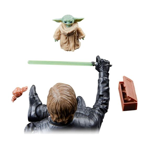 Zestaw 2 figurek Star Wars: The Book of Boba Fett Black Series - Luke Skywalker i Grogu- Zdjęcie 12