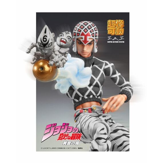 Figurka Jojo's Bizarre Adventure Part 5 (Golden Wind) Chozokado - Guido Mista & S-P (Black Ver.)- Zdjęcie 10