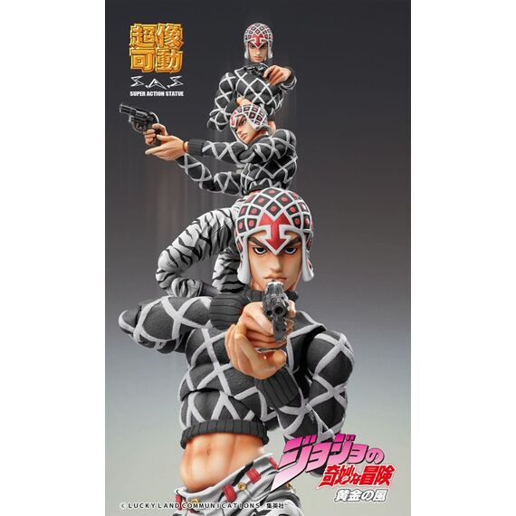 Figurka Jojo's Bizarre Adventure Part 5 (Golden Wind) Chozokado - Guido Mista & S-P (Black Ver.)- Zdjęcie 14