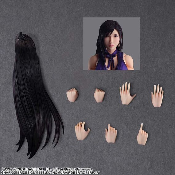 Figurka Final Fantasy VII Remake Play Arts Kai - Tifa Lockhart (Dress Ver.)- Zdjęcie 16