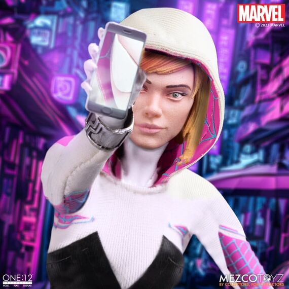 Figurka Marvel The One:12 Collective 1/12 - Ghost-Spider- Zdjęcie 6