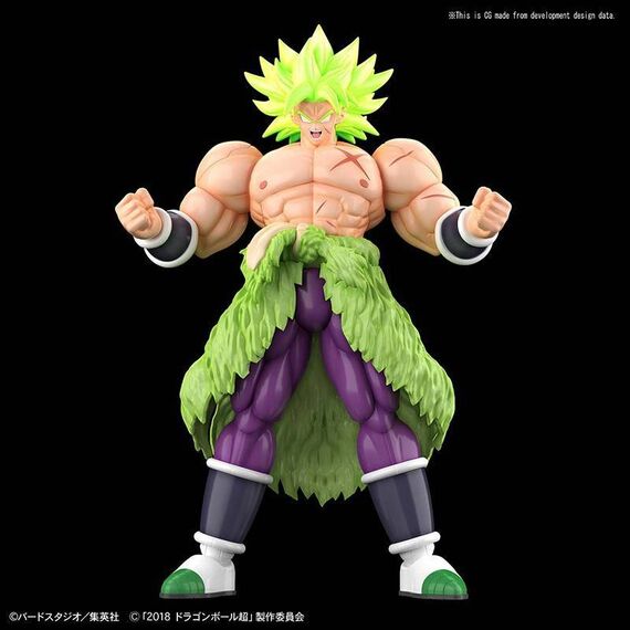 Figurka do złożenia Dragon Ball Super - Super Saiyan Broly Full Power (ruchoma)- Zdjęcie 4