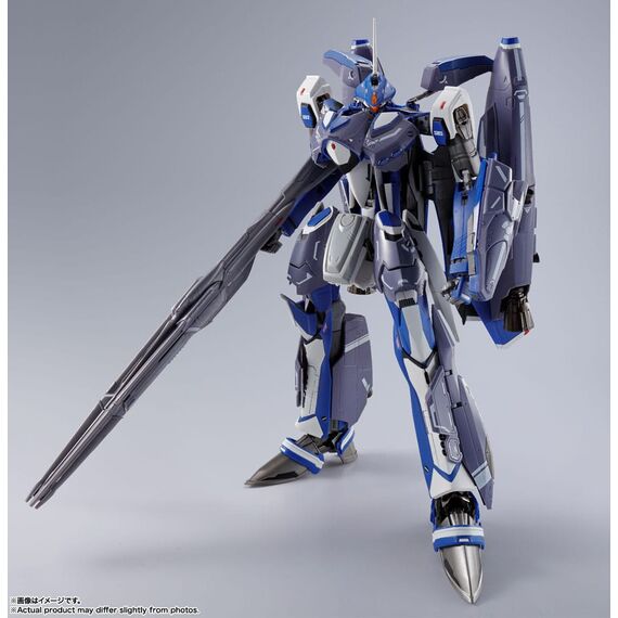 Figurka Macross Frontier DX Chogokin - VF-25G Super Messiah Valkyrie (Michael Blanc Use) Revival Ver.- Zdjęcie 2