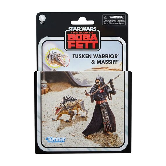 Zestaw 2 figurek Star Wars: The Book of Boba Fett Vintage Collection - Tusken Warrior & Massiff- Zdjęcie 9