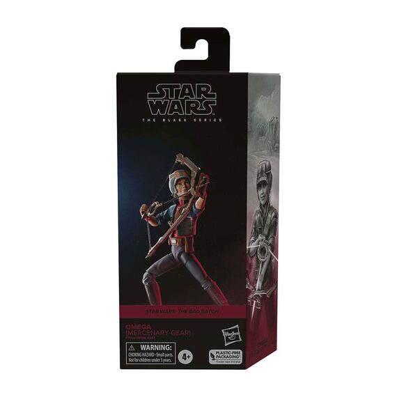 Figurka Star Wars The Bad Batch Black Series - Omega (Mercenary Gear)- Zdjęcie 18