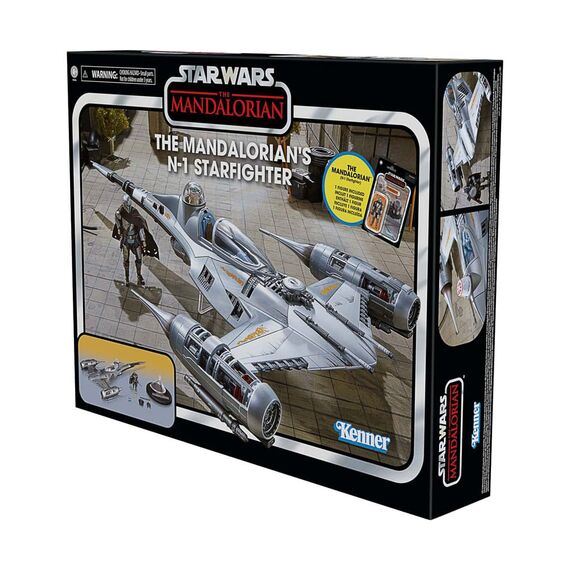Pojazd z figurką Star Wars The Mandalorian Vintage Collection - The Mandalorian's N-1 Starfighter- Zdjęcie 3