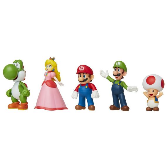 Zestaw 5 mini figurek Nintendo: Super Mario - Mario & Friends- Zdjęcie 2