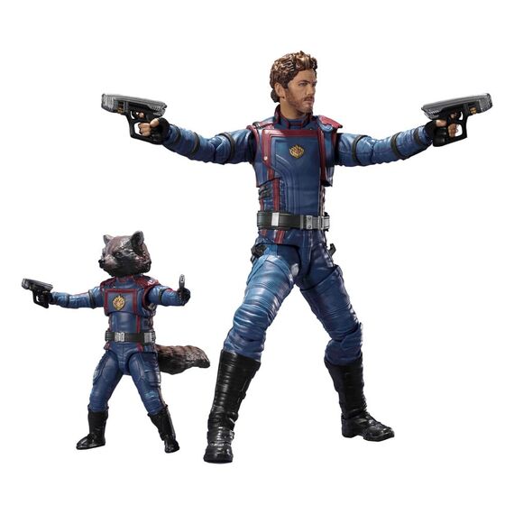 Zestaw 2 figurek Guardians of the Galaxy 3 S.H.Figuarts - Star Lord i Rocket Raccoon