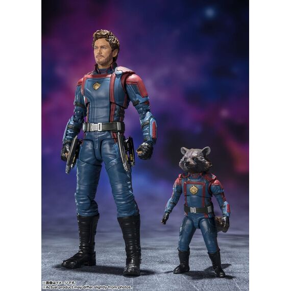 Zestaw 2 figurek Guardians of the Galaxy 3 S.H.Figuarts - Star Lord i Rocket Raccoon- Zdjęcie 2