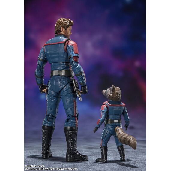 Zestaw 2 figurek Guardians of the Galaxy 3 S.H.Figuarts - Star Lord i Rocket Raccoon- Zdjęcie 3