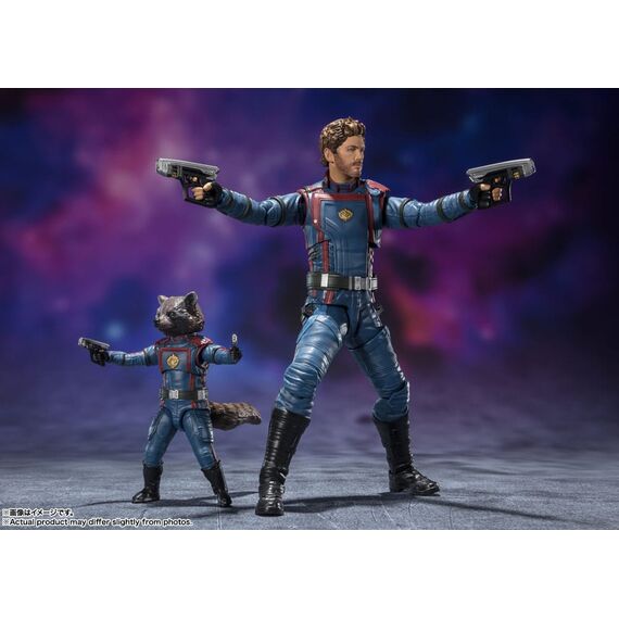 Zestaw 2 figurek Guardians of the Galaxy 3 S.H.Figuarts - Star Lord i Rocket Raccoon- Zdjęcie 4