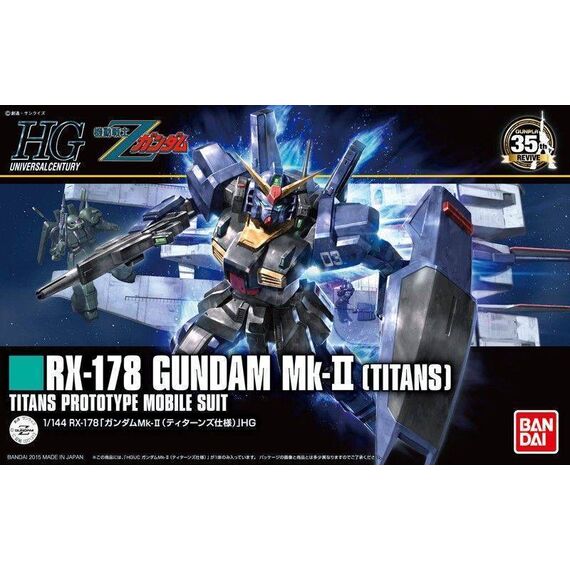 Model figurki GUNDAM HG 1/144 RX-178 Gundam MK-II (TITANS)- Zdjęcie 19