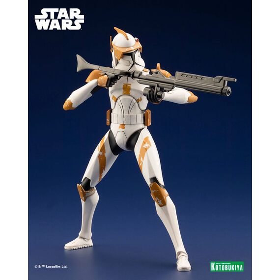 Figurka Star Wars The Clone Wars ArtFX+ 1/10 - Commander Cody (Wydanie Limitowane)- Zdjęcie 2