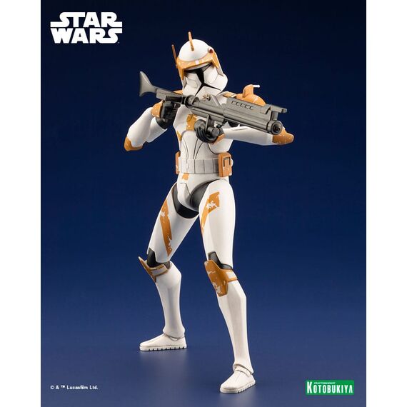 Figurka Star Wars The Clone Wars ArtFX+ 1/10 - Commander Cody (Wydanie Limitowane)- Zdjęcie 4