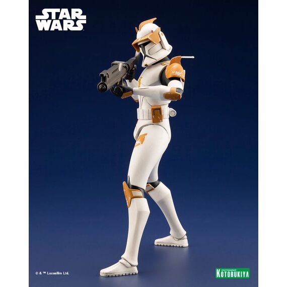 Figurka Star Wars The Clone Wars ArtFX+ 1/10 - Commander Cody (Wydanie Limitowane)- Zdjęcie 6