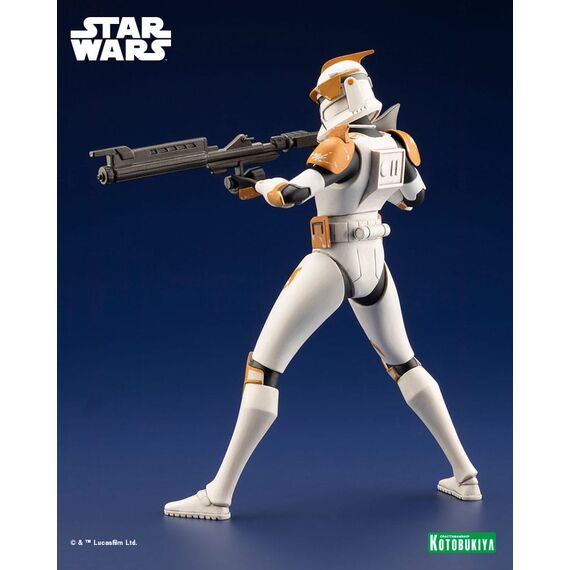 Figurka Star Wars The Clone Wars ArtFX+ 1/10 - Commander Cody (Wydanie Limitowane)- Zdjęcie 8