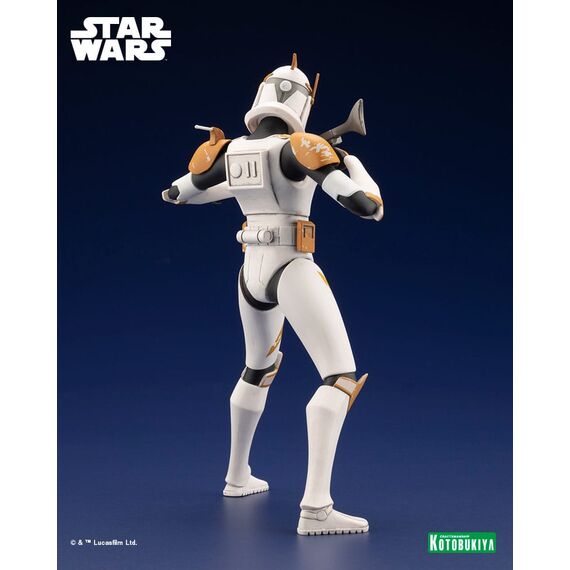 Figurka Star Wars The Clone Wars ArtFX+ 1/10 - Commander Cody (Wydanie Limitowane)- Zdjęcie 12